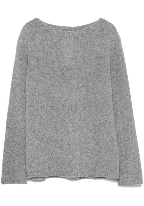 Grey georg crew-neck jumper 's maxmara - women